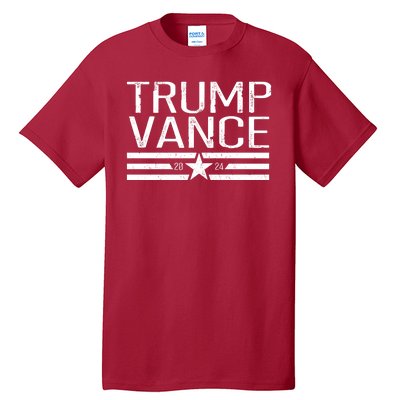 Trump Vance 2024 Star Vintage Tall T-Shirt