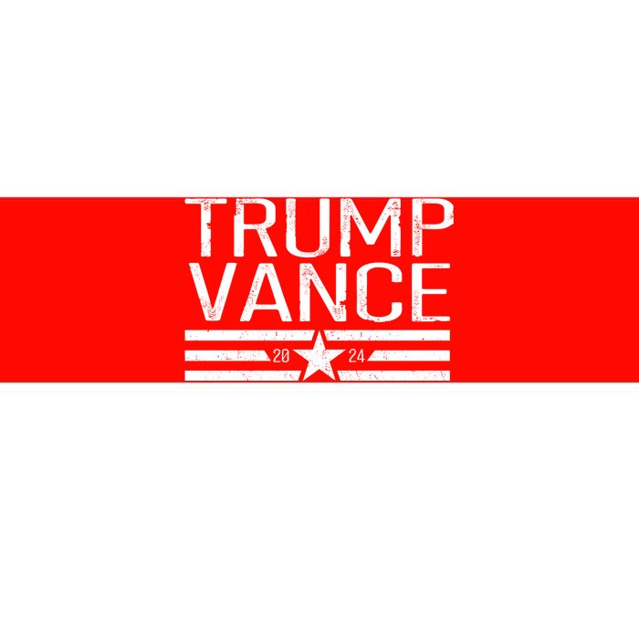 Trump Vance 2024 Star Vintage Bumper Sticker