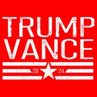 Trump Vance 2024 Star Vintage Flatbill Hat