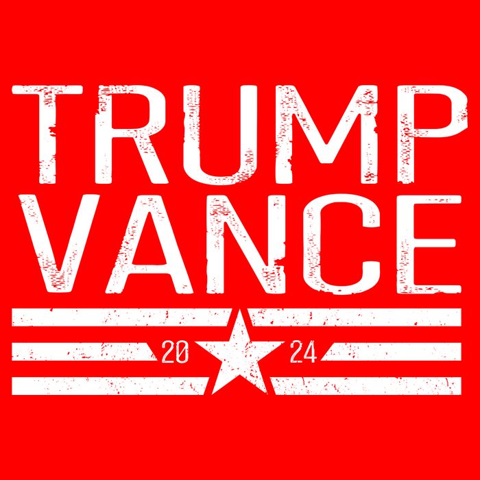 Trump Vance 2024 Star Vintage Flatbill Hat
