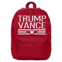 Trump Vance 2024 Star Vintage 16 in Basic Backpack