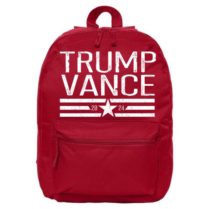 Trump Vance 2024 Star Vintage 16 in Basic Backpack