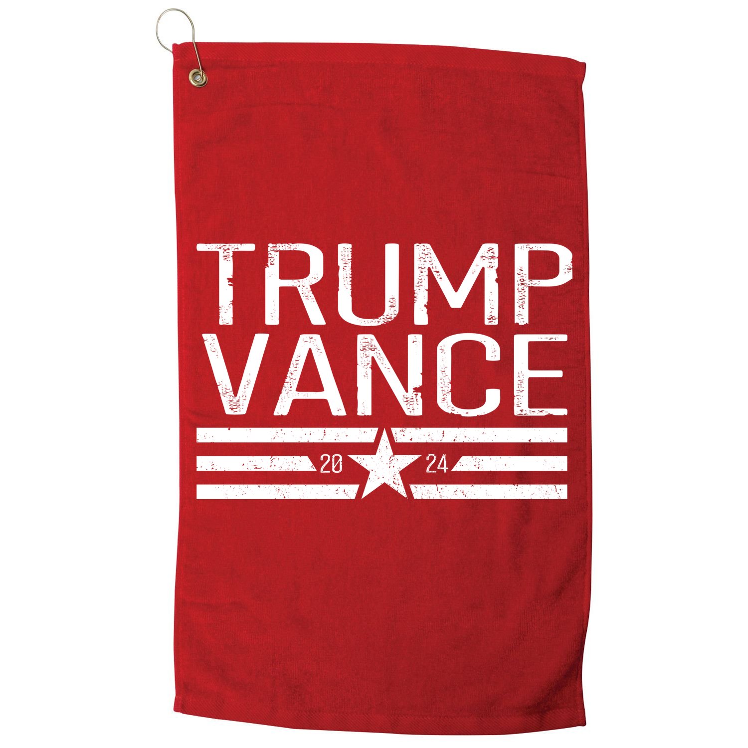 Trump Vance 2024 Star Vintage Golf Towel