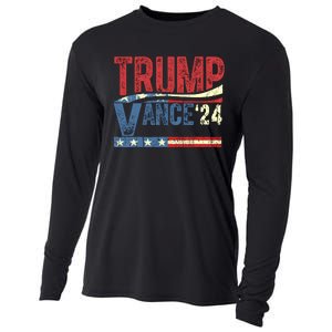 Trump Vance 2024 Funny Election Cooling Performance Long Sleeve Crew