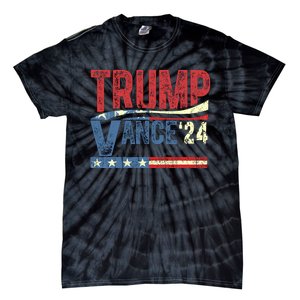 Trump Vance 2024 Funny Election Tie-Dye T-Shirt