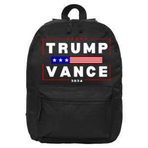 Trump Vance 2024 Funny Election 16 in Basic Backpack