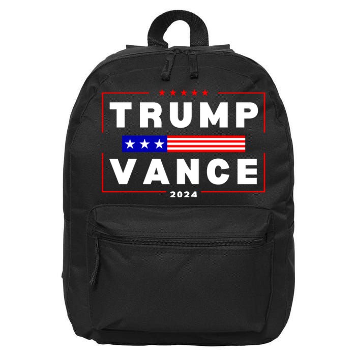 Trump Vance 2024 Funny Election 16 in Basic Backpack