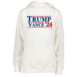 Trump Vance 2024 Womens Funnel Neck Pullover Hood