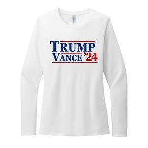 Trump Vance 2024 Womens CVC Long Sleeve Shirt