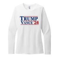 Trump Vance 2024 Womens CVC Long Sleeve Shirt