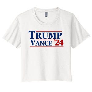 Trump Vance 2024 Women's Crop Top Tee