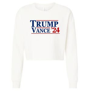 Trump Vance 2024 Cropped Pullover Crew