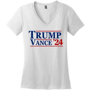 Trump Vance 2024 Women's V-Neck T-Shirt