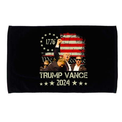 Trump Vance 2024 President Trump Supporter Reelection Microfiber Hand Towel