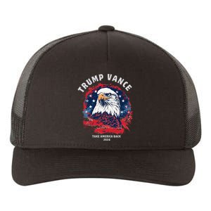 Trump Vance 2024 Vp Eagle America Election Take America Back Yupoong Adult 5-Panel Trucker Hat