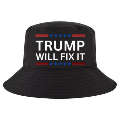 Trump Vance 2024 Election Will Fix It Cool Comfort Performance Bucket Hat