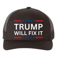 Trump Vance 2024 Election Will Fix It Yupoong Adult 5-Panel Trucker Hat