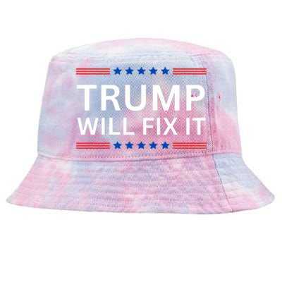 Trump Vance 2024 Election Will Fix It Tie-Dyed Bucket Hat