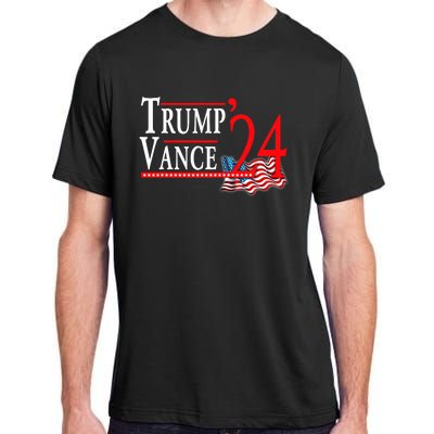 Trump Vance 2024 President Trump Supporter Re Election Adult ChromaSoft Performance T-Shirt