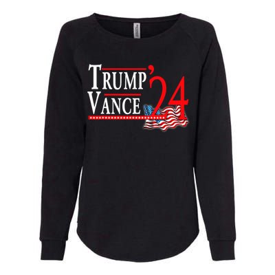 Trump Vance 2024 President Trump Supporter Re Election Womens California Wash Sweatshirt