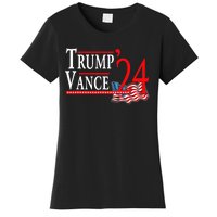 Trump Vance 2024 President Trump Supporter Re Election Women's T-Shirt