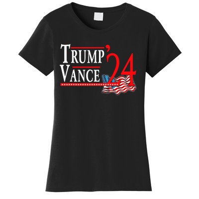 Trump Vance 2024 President Trump Supporter Re Election Women's T-Shirt