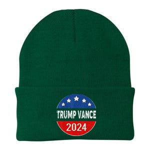 Trump Vance 2024 For President Vp Usa Republican Election Knit Cap Winter Beanie