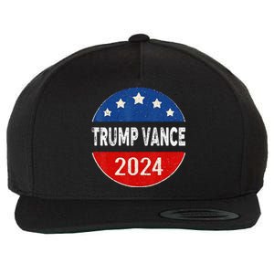 Trump Vance 2024 For President Vp Usa Republican Election Wool Snapback Cap