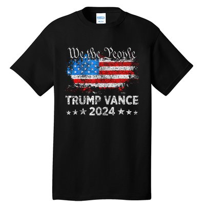 Trump Vance 2024 President Trump Supporter Reelection Tall T-Shirt