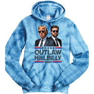 Trump Vance 2024 Outlaw Hillbilly Tie Dye Hoodie