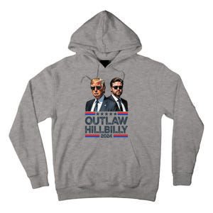 Trump Vance 2024 Outlaw Hillbilly Tall Hoodie