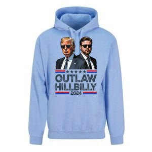 Trump Vance 2024 Outlaw Hillbilly Unisex Surf Hoodie