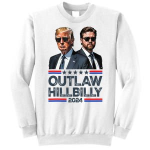 Trump Vance 2024 Outlaw Hillbilly Sweatshirt