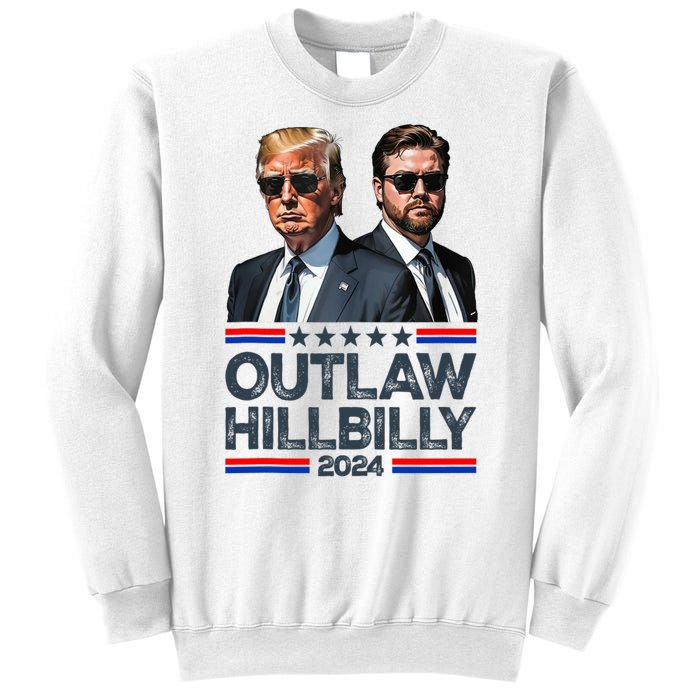 Trump Vance 2024 Outlaw Hillbilly Sweatshirt