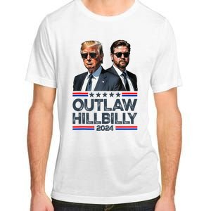 Trump Vance 2024 Outlaw Hillbilly Adult ChromaSoft Performance T-Shirt