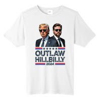 Trump Vance 2024 Outlaw Hillbilly Tall Fusion ChromaSoft Performance T-Shirt