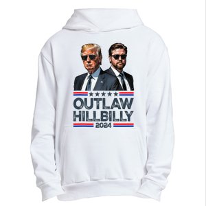 Trump Vance 2024 Outlaw Hillbilly Urban Pullover Hoodie