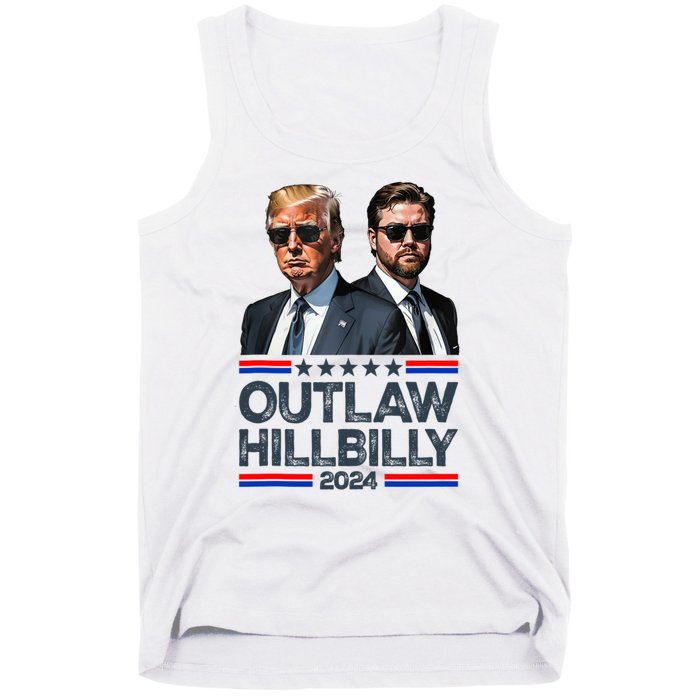 Trump Vance 2024 Outlaw Hillbilly Tank Top