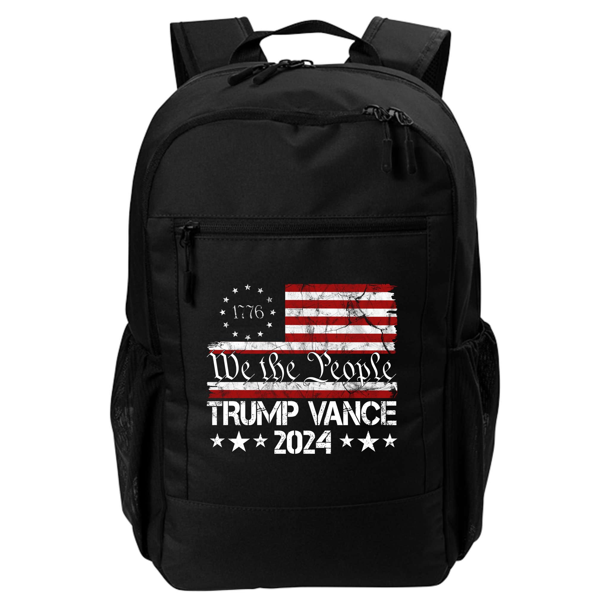 Trump Vance 2024 President Trump Usa Flag Election Backpack