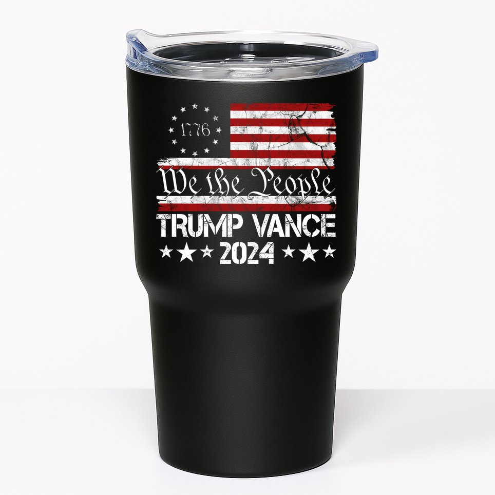 Trump Vance 2024 President Trump Usa Flag Election Tumbler