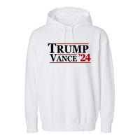 Trump Vance 2024 Garment-Dyed Fleece Hoodie