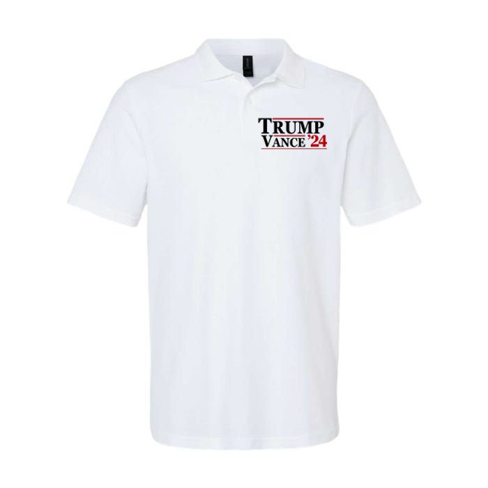 Trump Vance 2024 Softstyle Adult Sport Polo