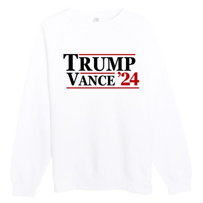 Trump Vance 2024 Premium Crewneck Sweatshirt