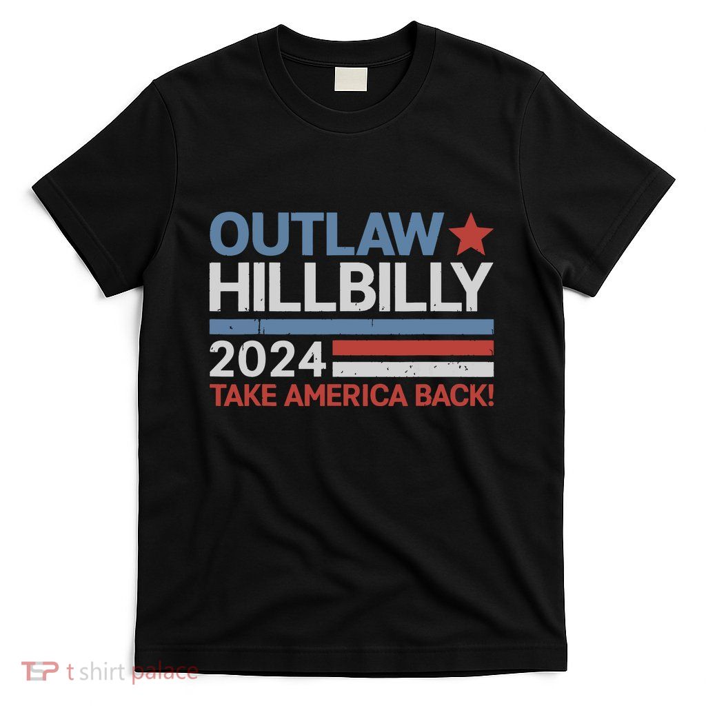 Trump Vance 2024 Donald Trump Jd Vance Outlaw Hillbilly T-Shirt