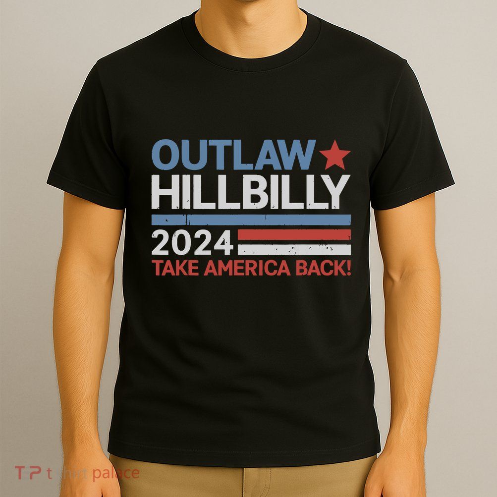 Trump Vance 2024 Donald Trump Jd Vance Outlaw Hillbilly T-Shirt