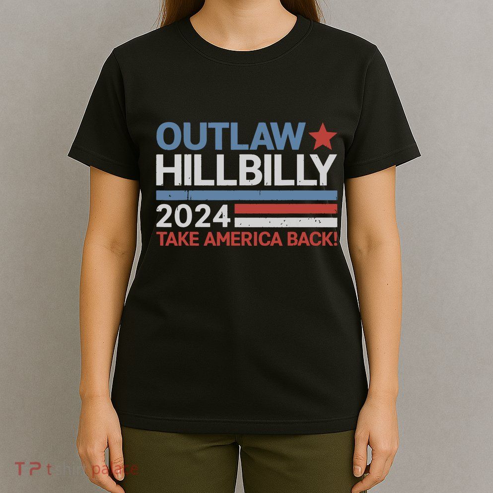 Trump Vance 2024 Donald Trump Jd Vance Outlaw Hillbilly T-Shirt