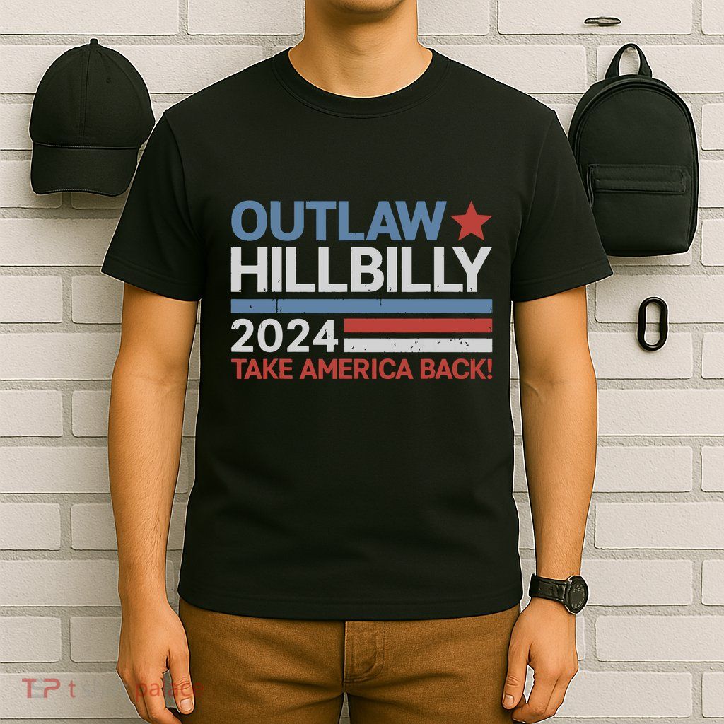 Trump Vance 2024 Donald Trump Jd Vance Outlaw Hillbilly T-Shirt