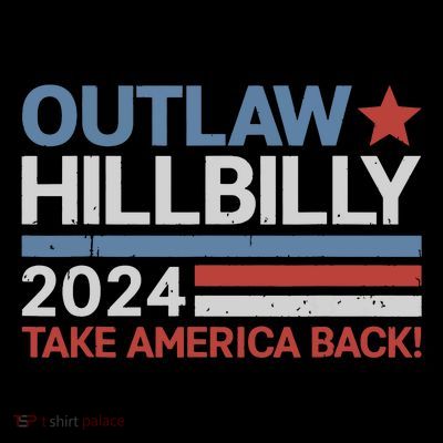 Trump Vance 2024 Donald Trump Jd Vance Outlaw Hillbilly T-Shirt