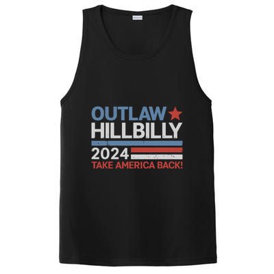 Trump Vance 2024 Donald Trump Jd Vance Outlaw Hillbilly PosiCharge Competitor Tank