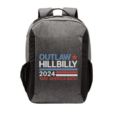 Trump Vance 2024 Donald Trump Jd Vance Outlaw Hillbilly Vector Backpack